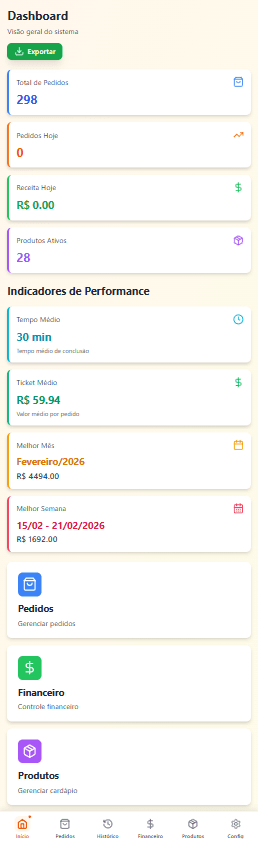 Tela de JP Batata no celular